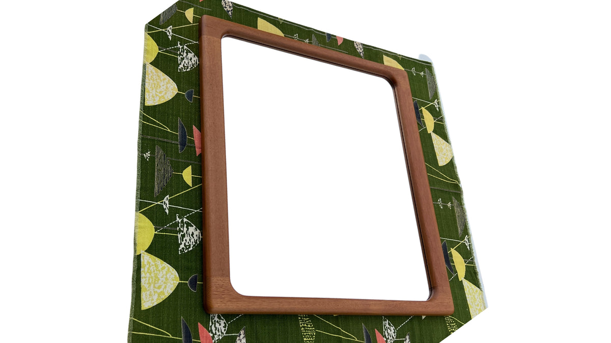 Teak Mirror by Dyrlund