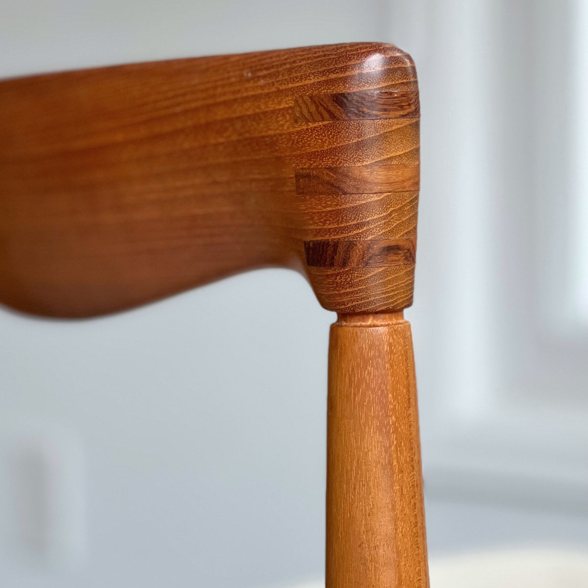 Teak Dining Chairs by H.W. Klein for Bramin