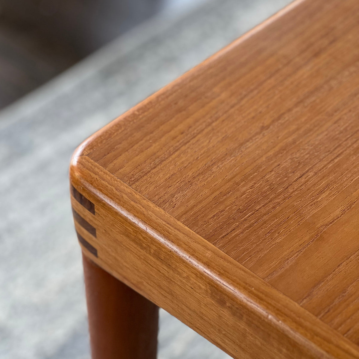 Teak Dining Table by H.W. Klein for Bramin