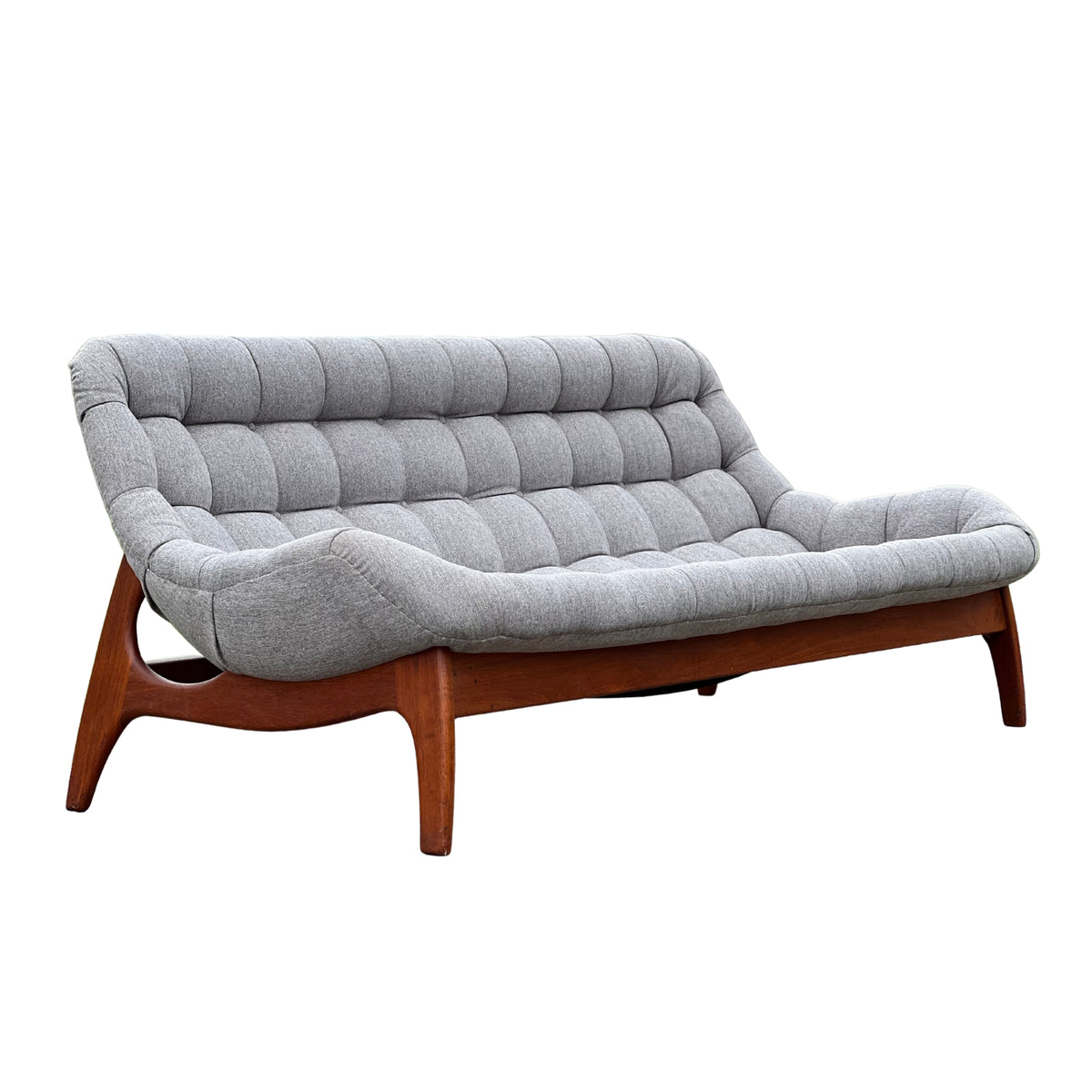 R. Huber Scoop Sofa Decade Five Furniture Co