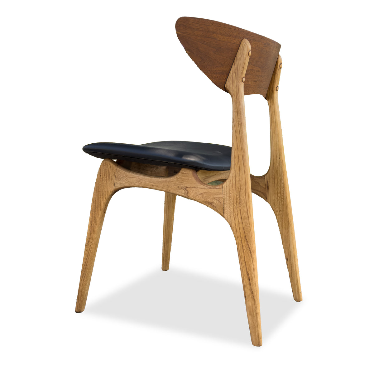 Walnut and Elm Deilcraft Dining Chairs
