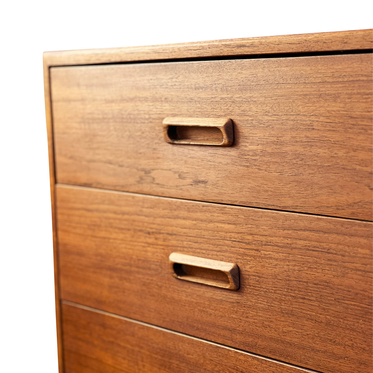 Teak Nine Drawer Dresser
