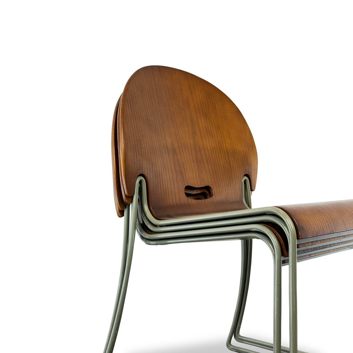 Vintage Nienkamper Stacking Chairs