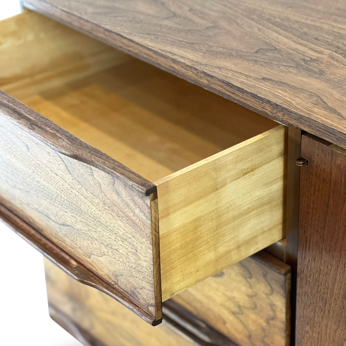 Compact Walnut Sideboard