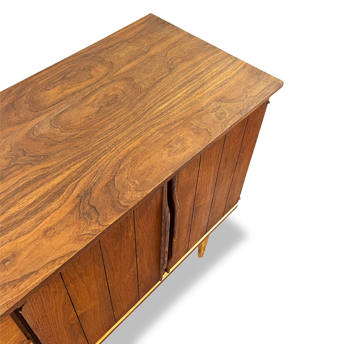 Compact Walnut Sideboard