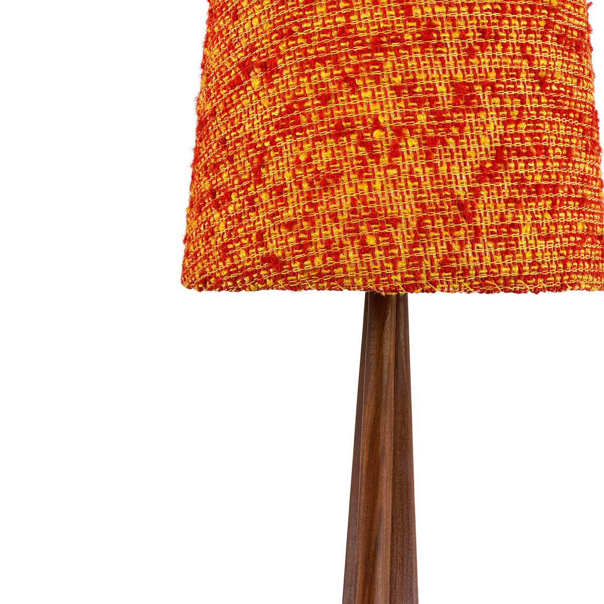 Teak Tripod Lamp