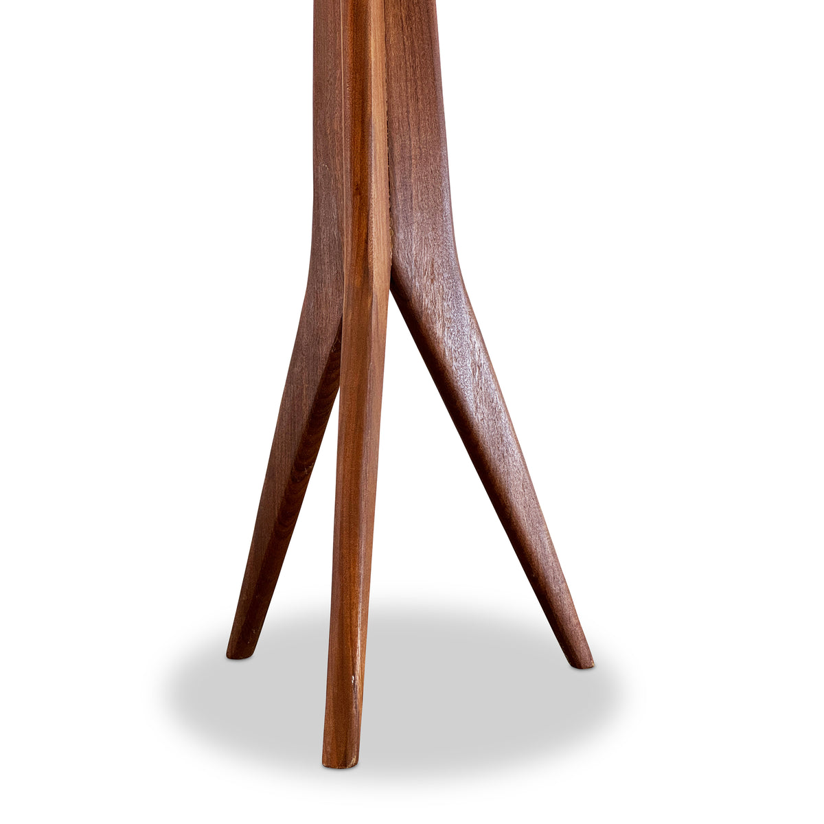 Teak Tripod Lamp