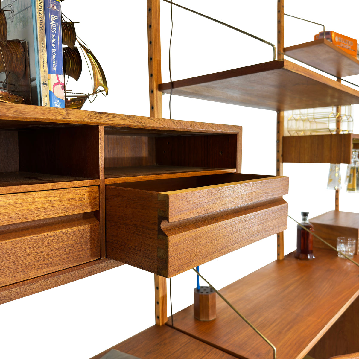 Teak Cado &quot;Royal&quot; Modular System by Poul Cadovius