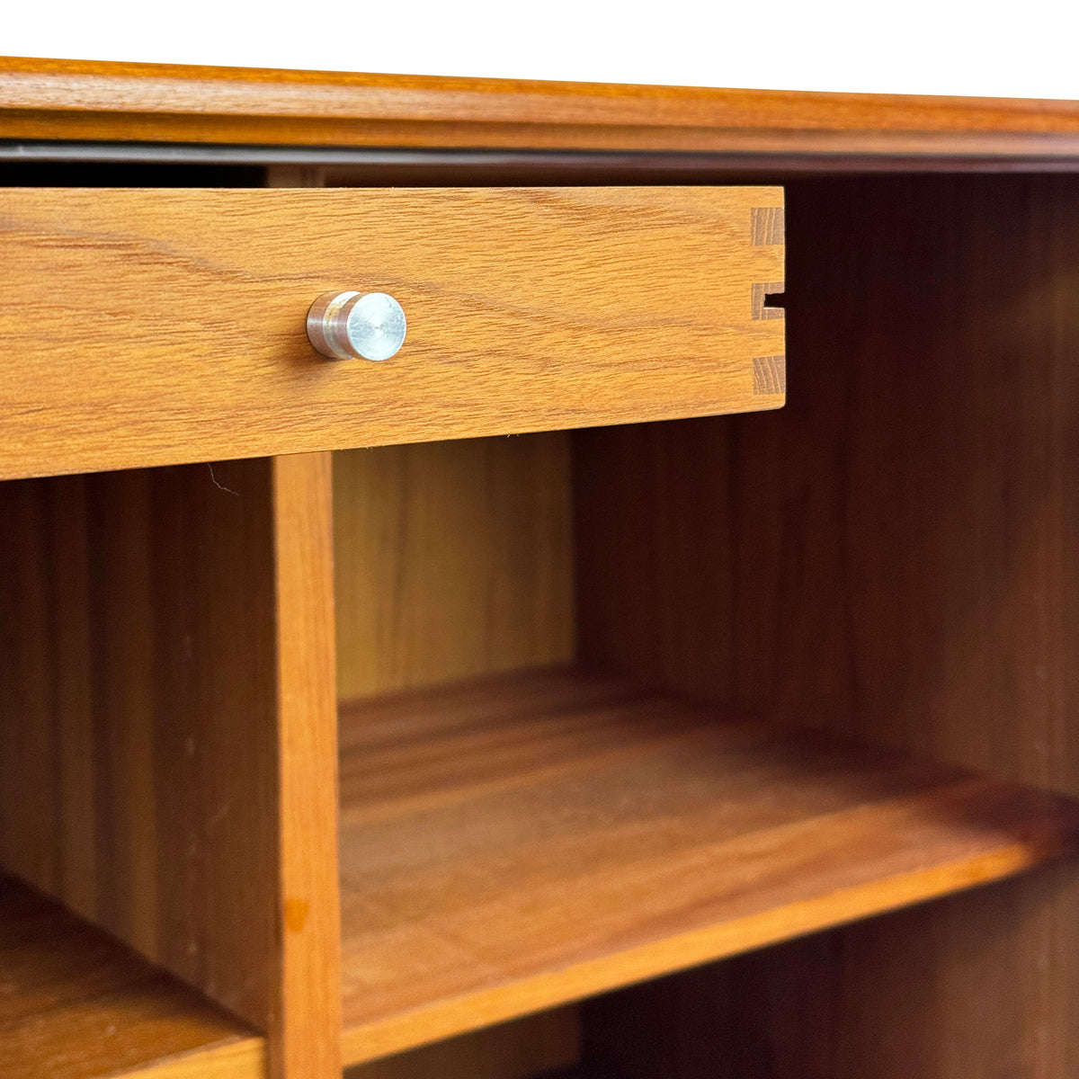 Teak Tambour Door Sideboard by Axel Christensen