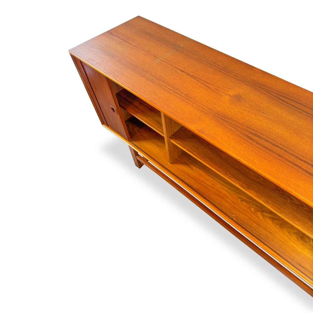 Teak Tambour Door Sideboard by Axel Christensen