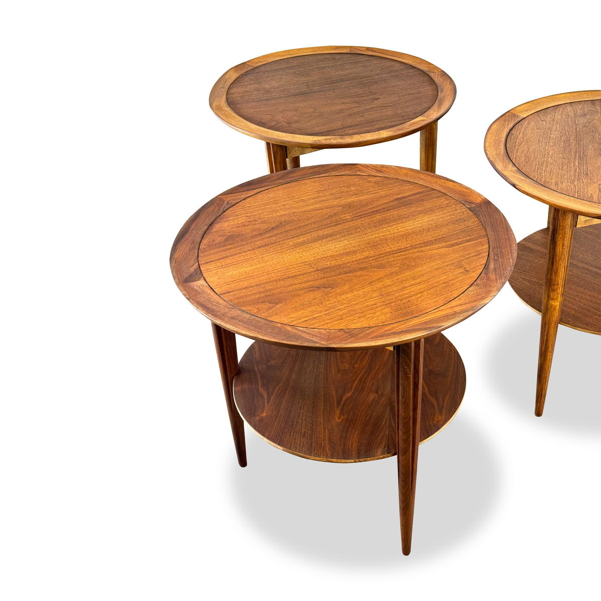 Set of Three Tripod End Tables by Deilcraft