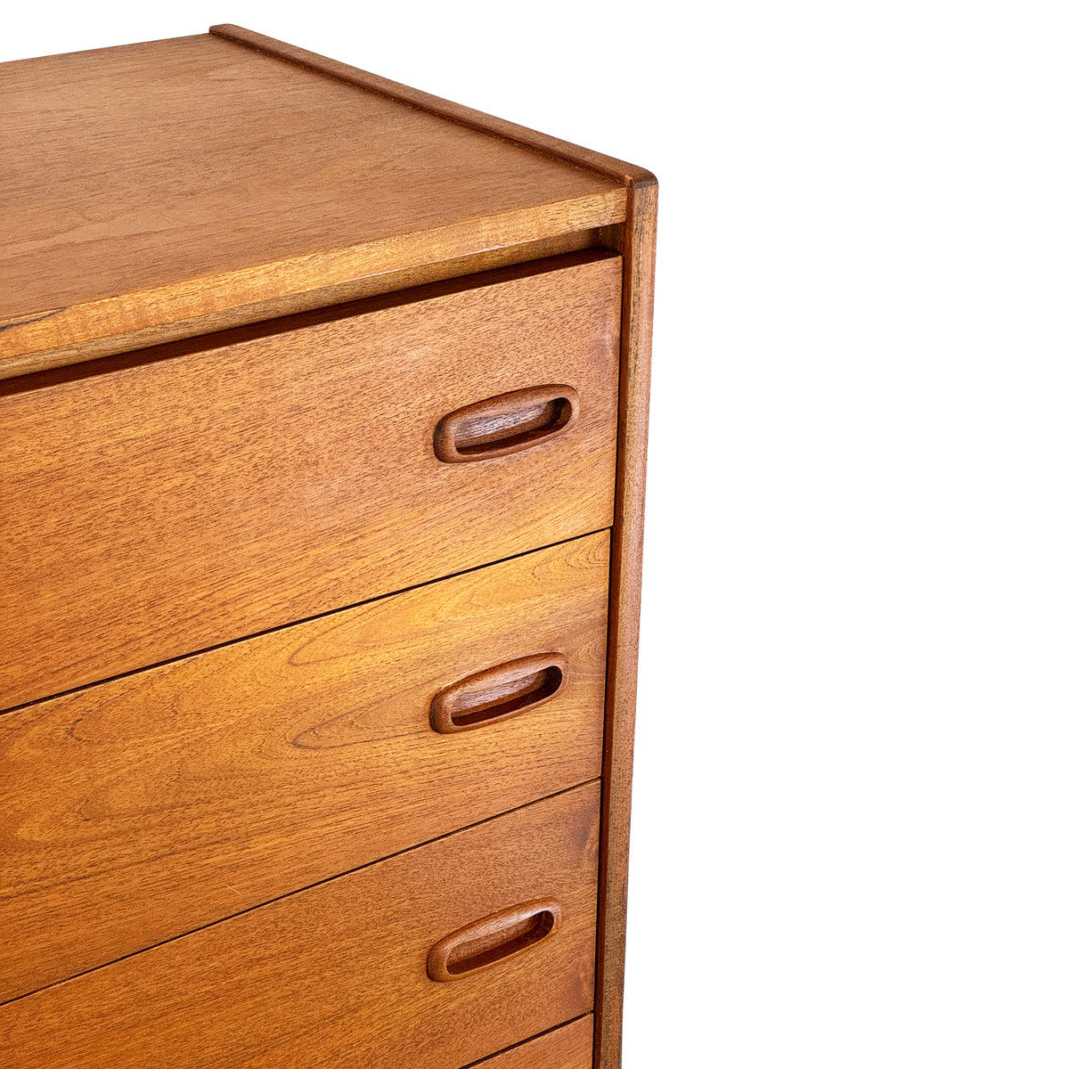 Teak Highboy Dresser