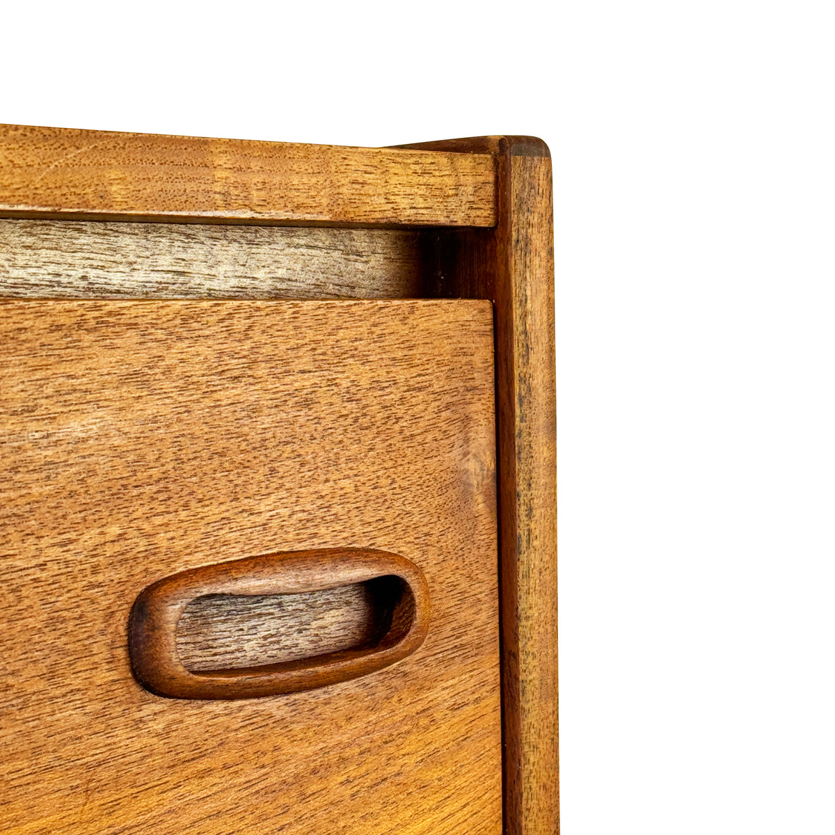 Teak Highboy Dresser