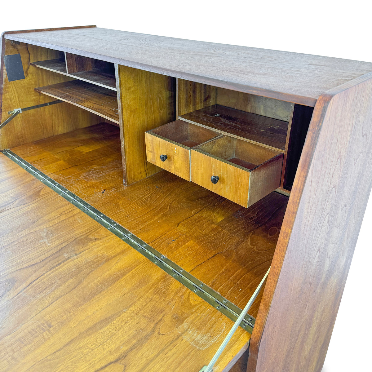 Teak Secretary Desk