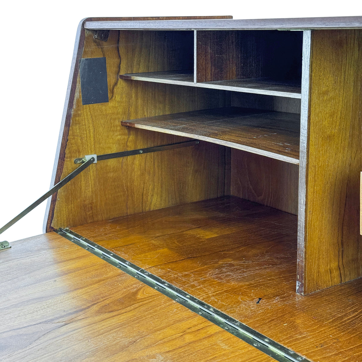 Teak Secretary Desk