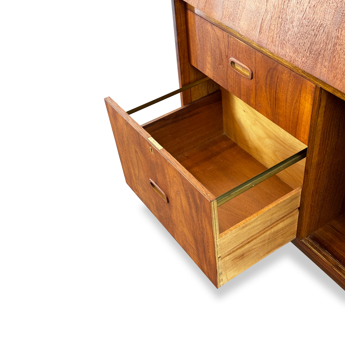 Teak Secretary Desk