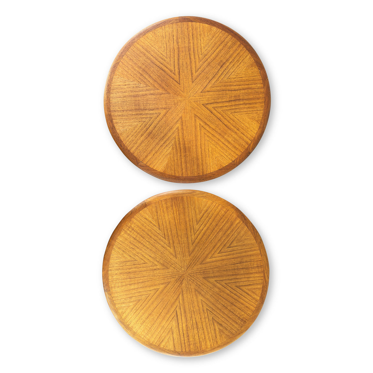 Pair of Teak End Tables