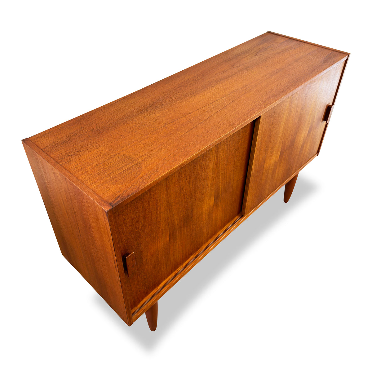 Compact Teak Sideboard