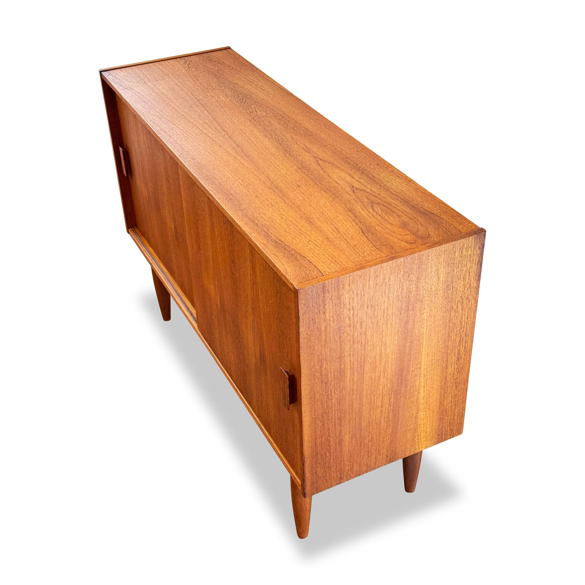 Compact Teak Sideboard