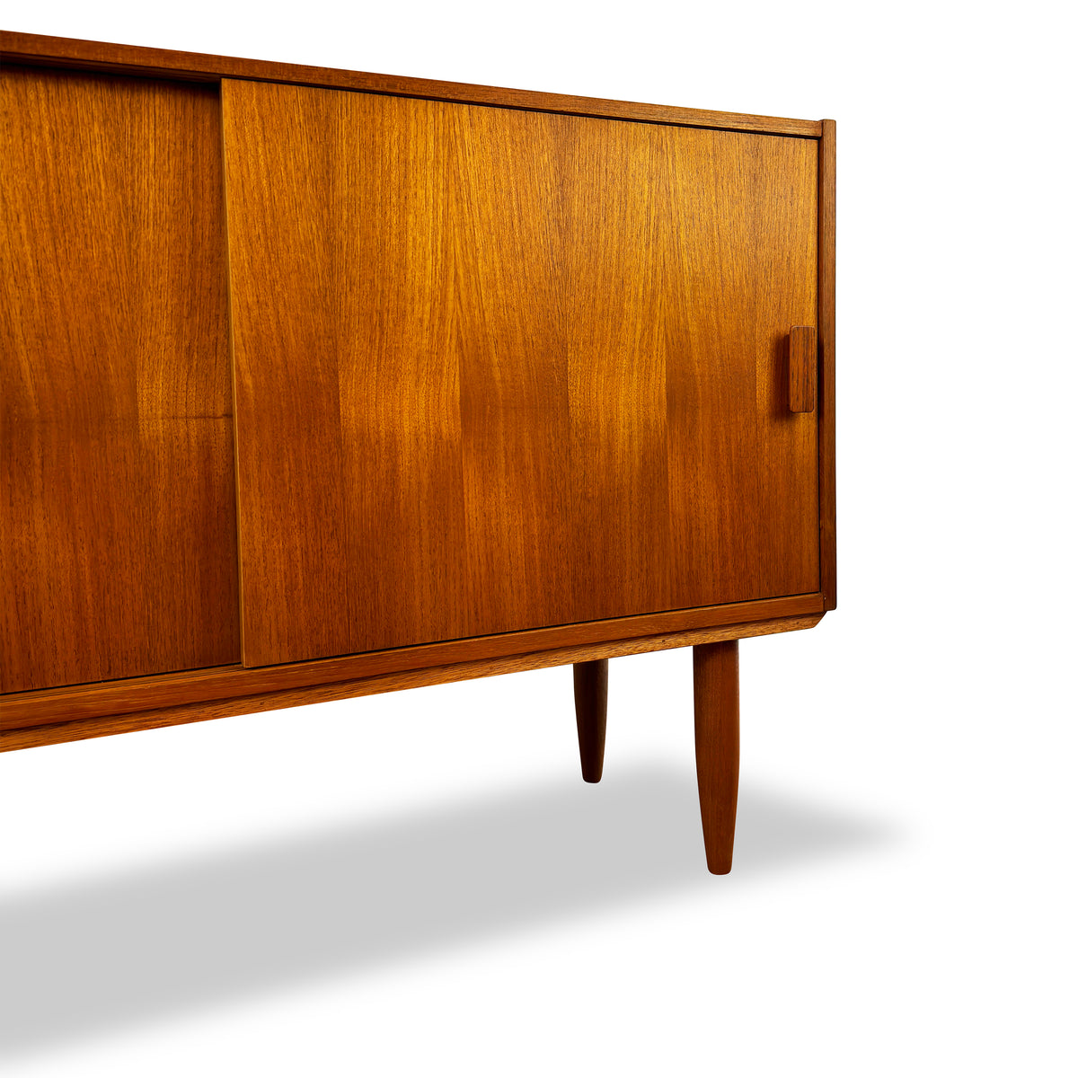 Compact Teak Sideboard