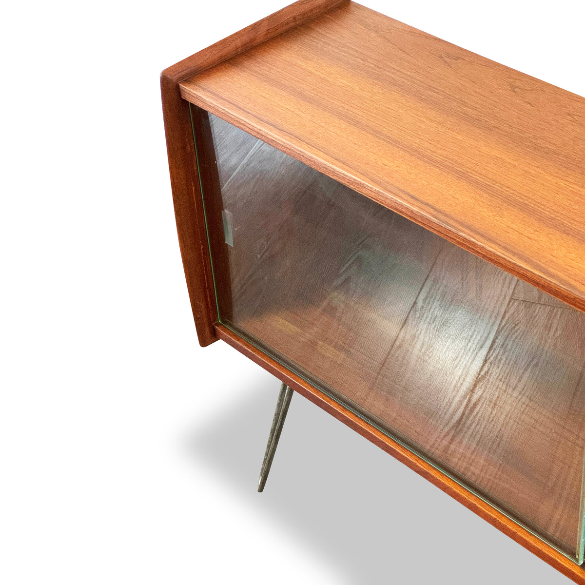 Compact Teak Sideboard