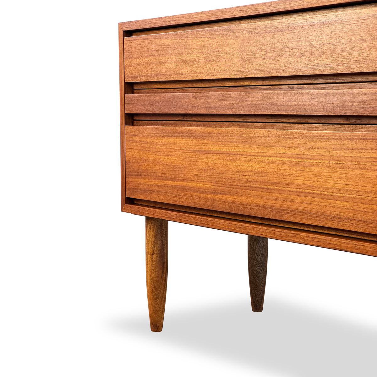 Teak Three Drawer Chest/Nightstand