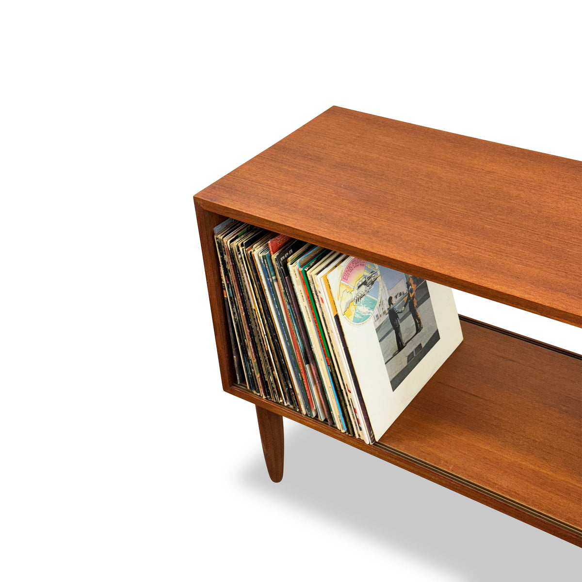 Teak Record Cabinet