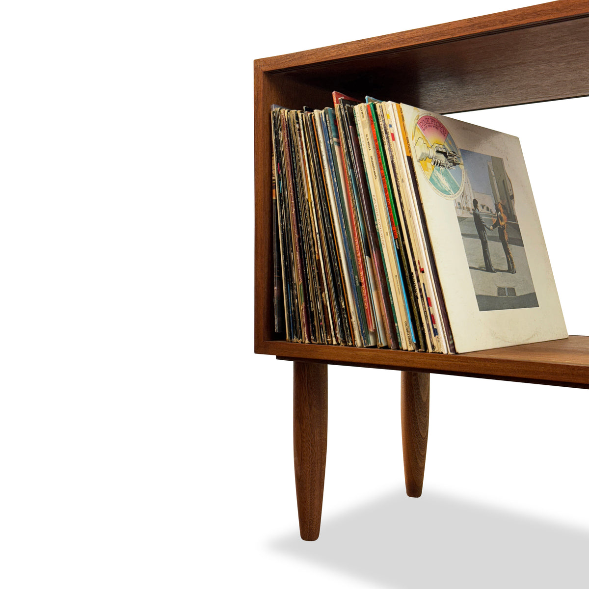 Teak Record Cabinet