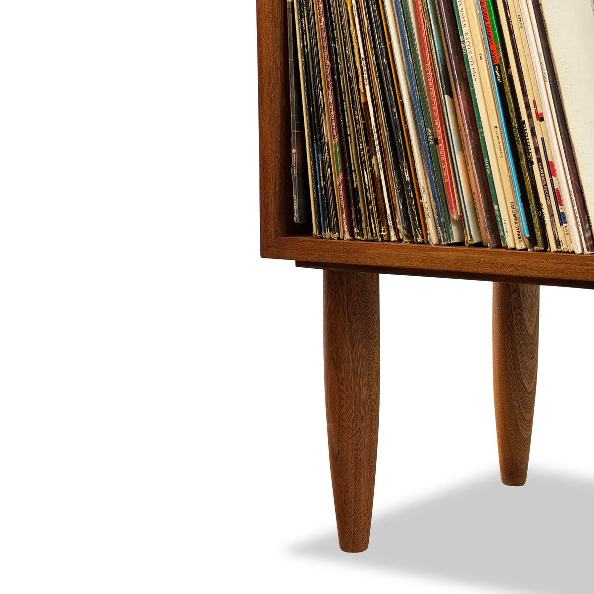 Teak Record Cabinet