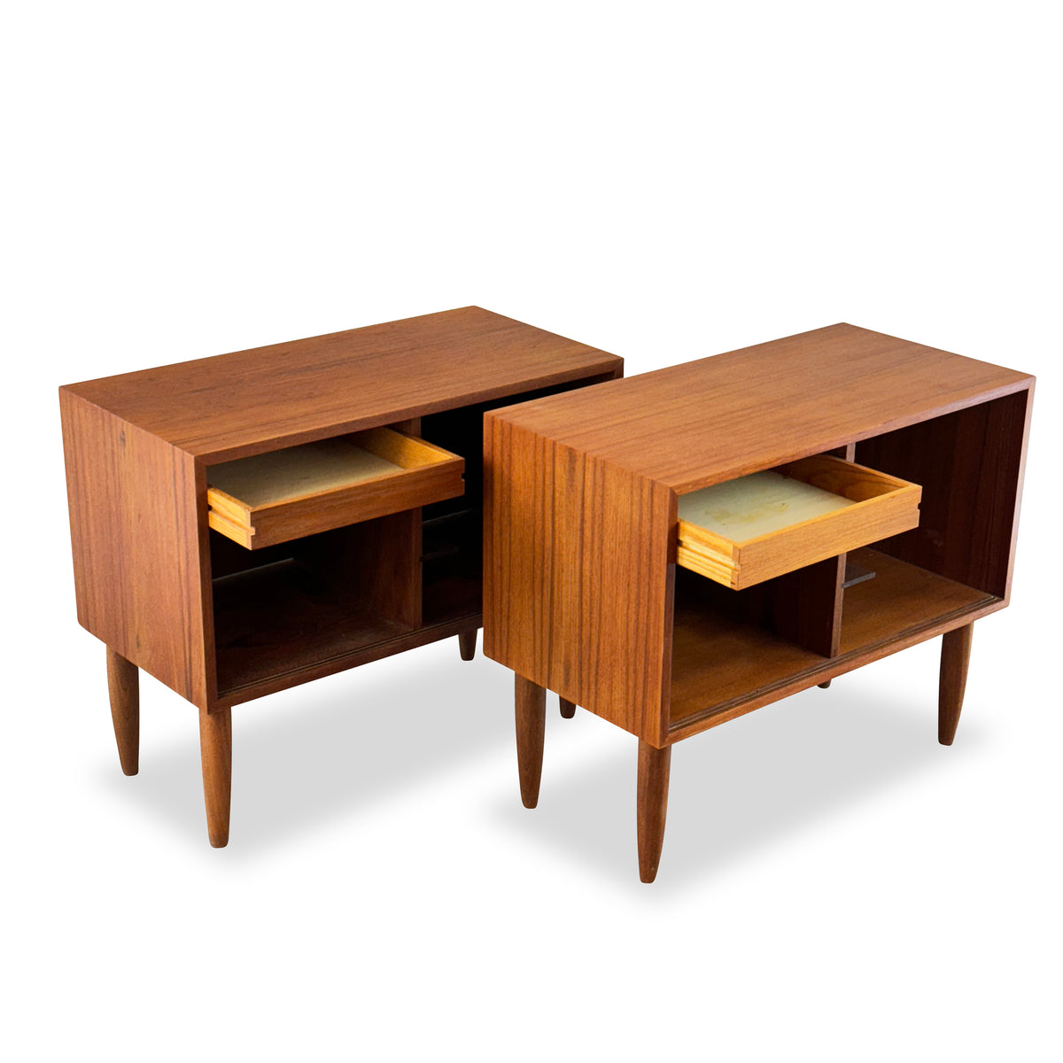 Pair of Teak Cabinets