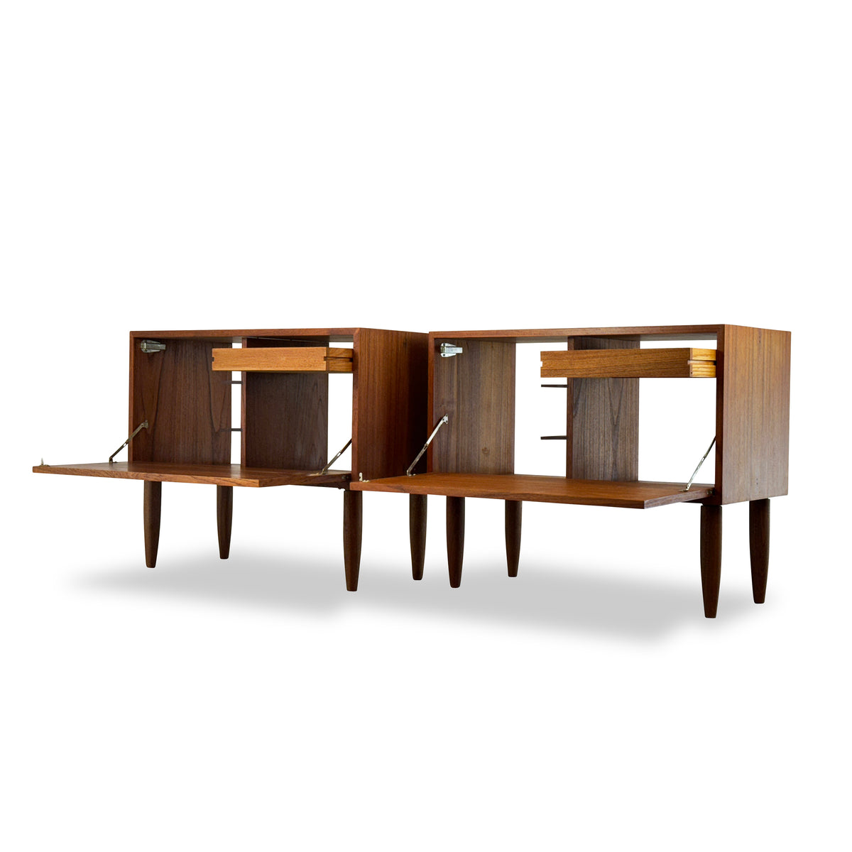 Pair of Teak Cabinets