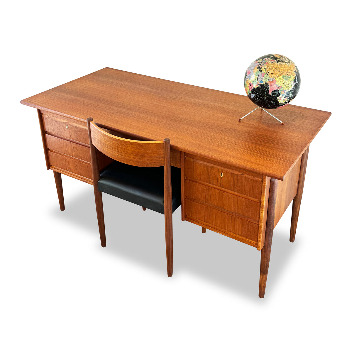 Teak Executive Desk