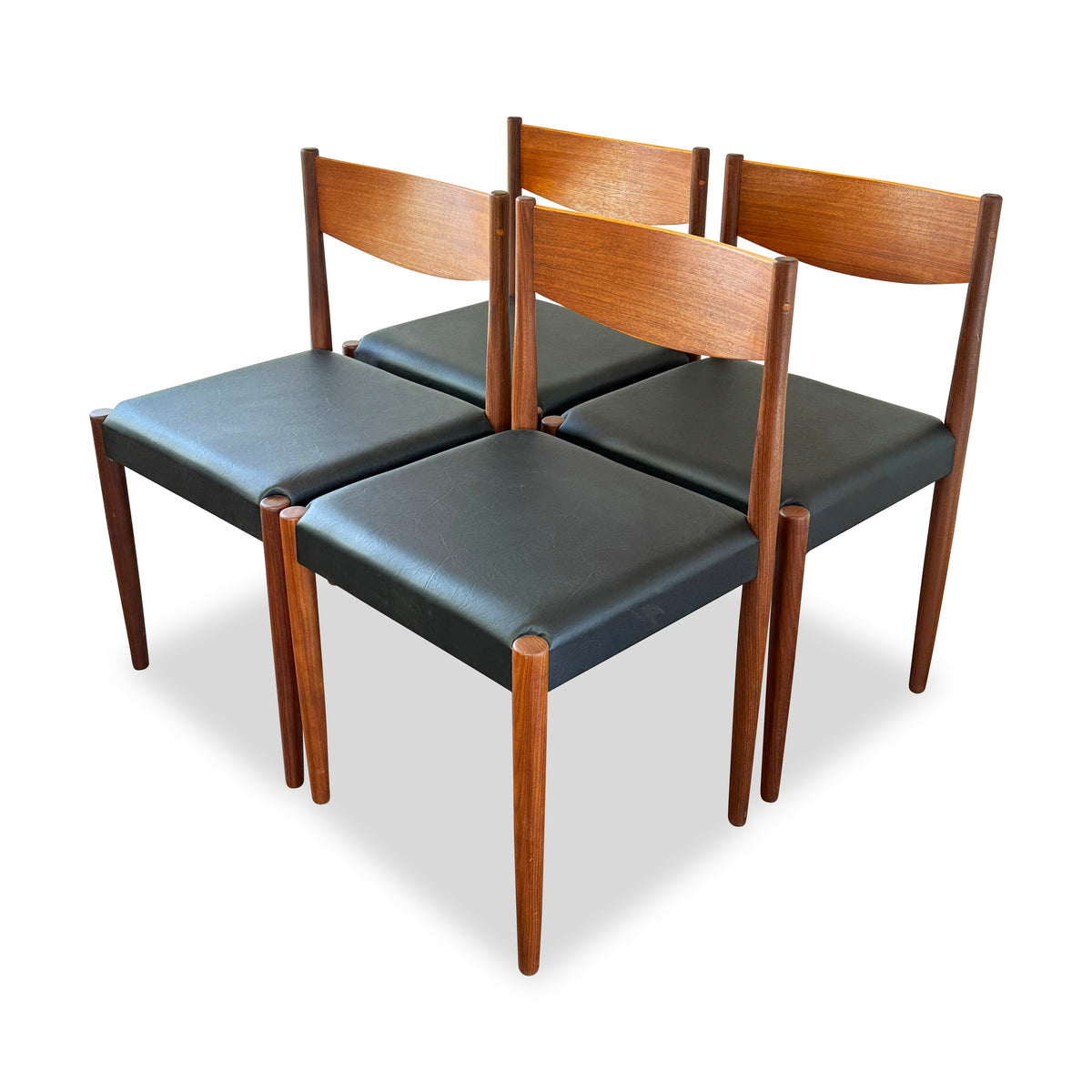 Teak Dining Chairs by Poul Volther