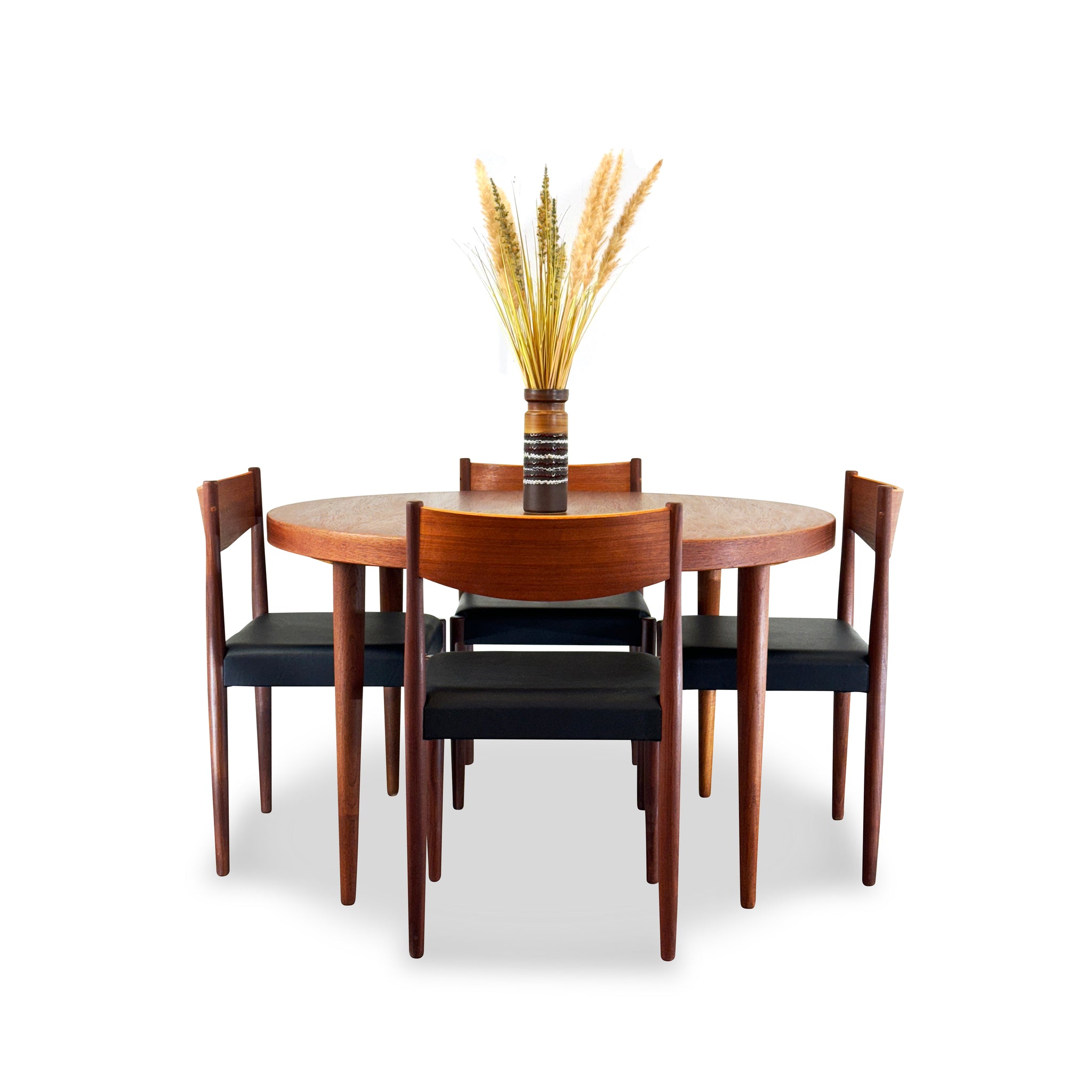 Teak Dining Chairs by Poul Volther - Decade Five Furniture Co.