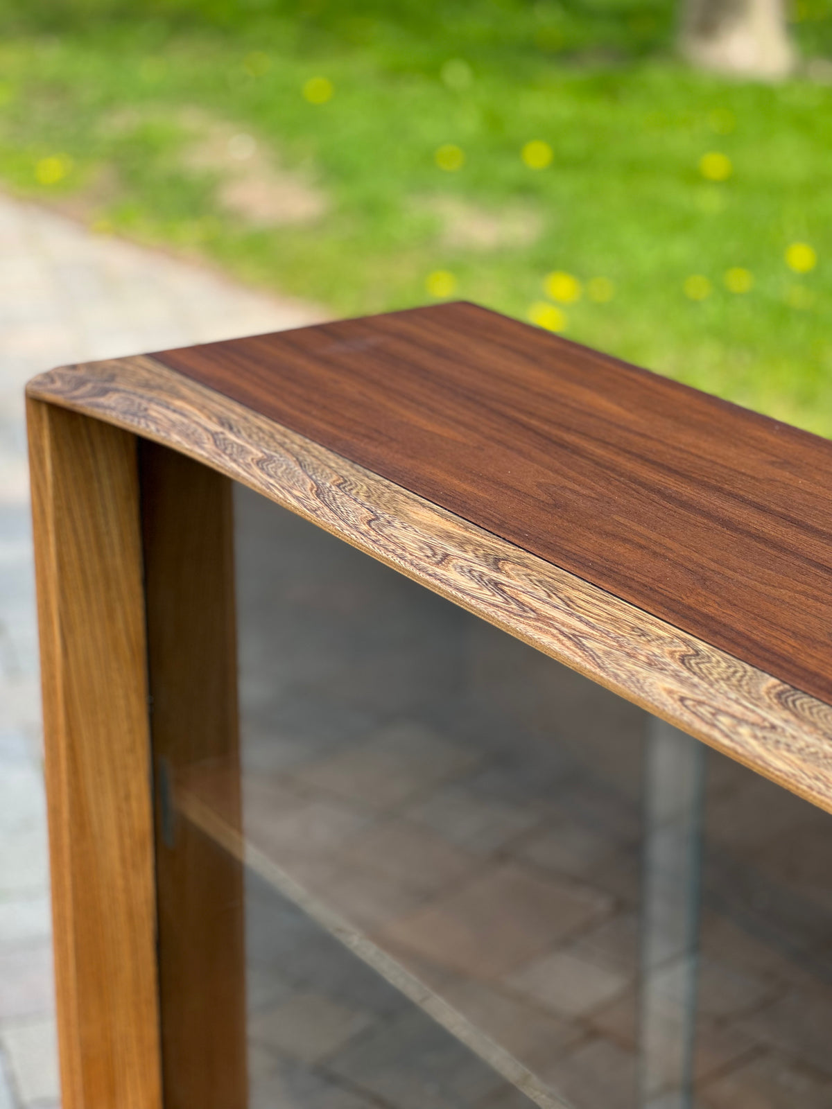 Deilcraft Walnut and Ash Bookcase