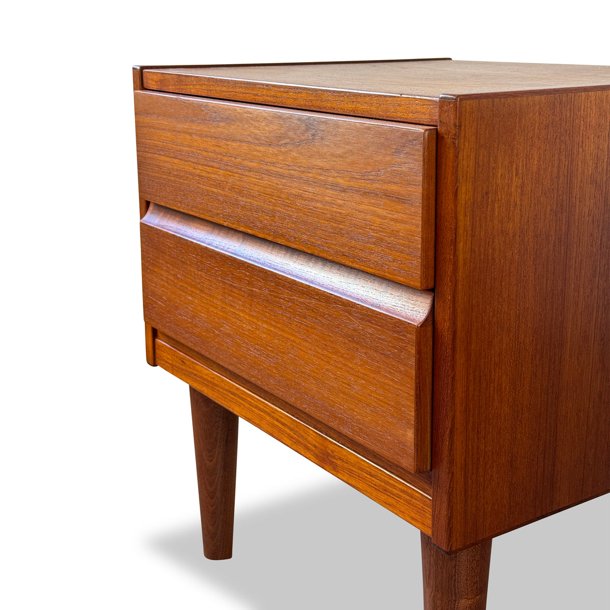 Pair of Teak Nightstands