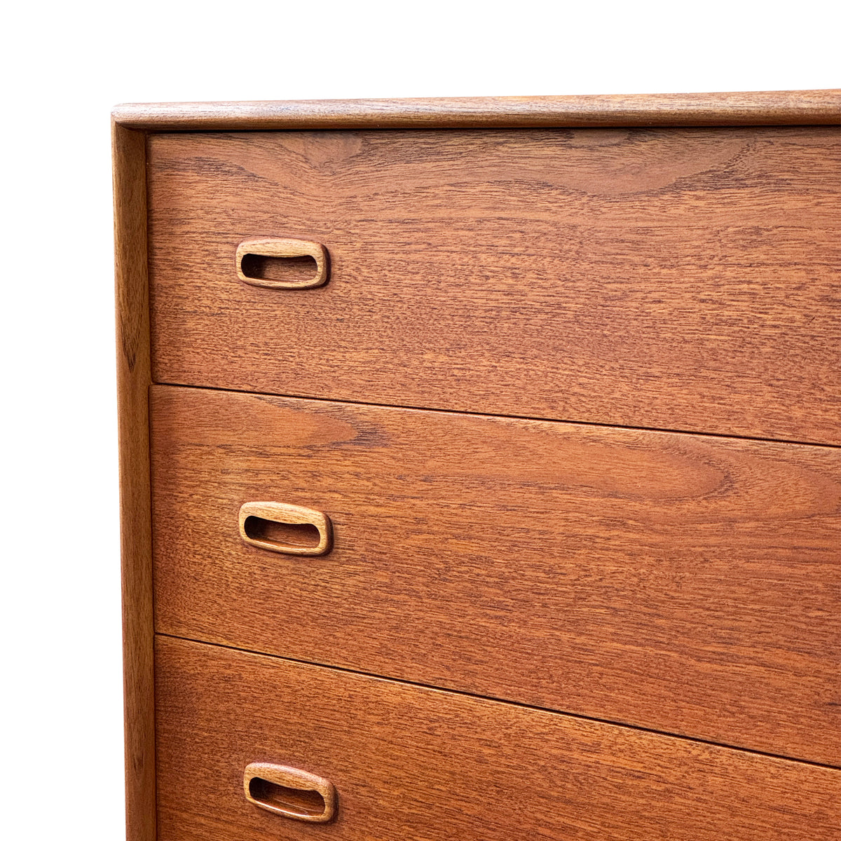 Teak Six Drawer Dresser