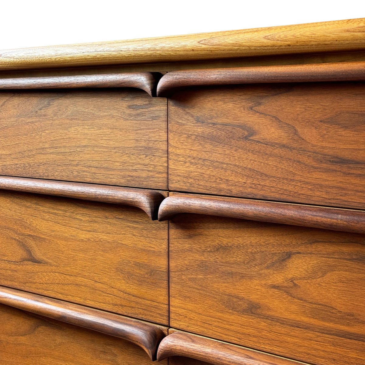 Walnut and Ash Dresser by United Furniture