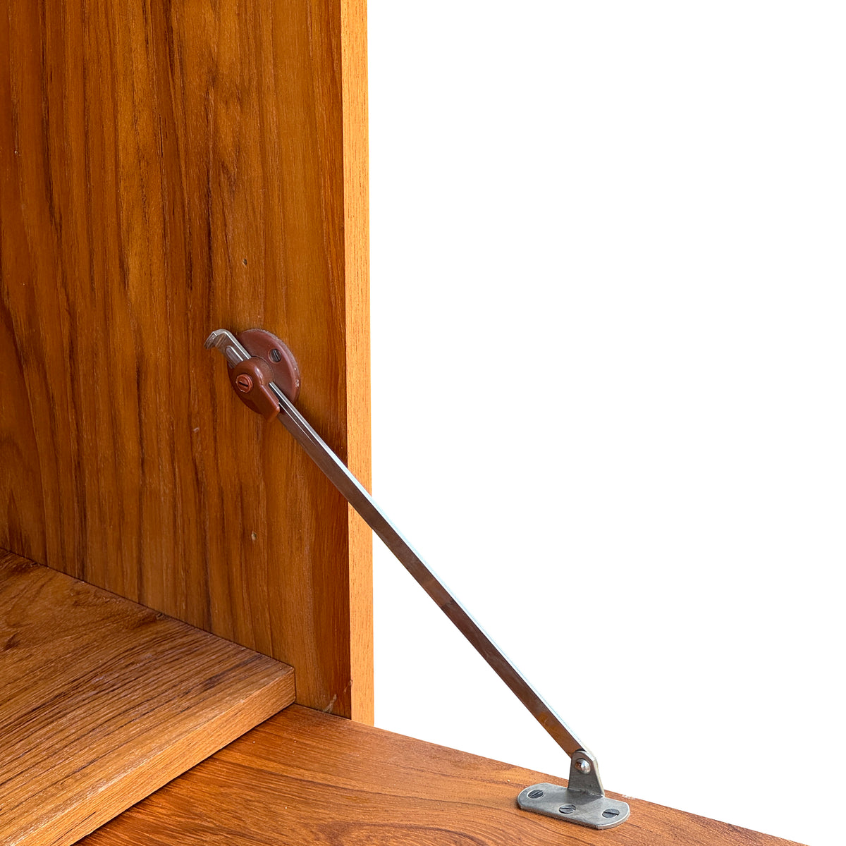 Teak Bookcase Cabinet