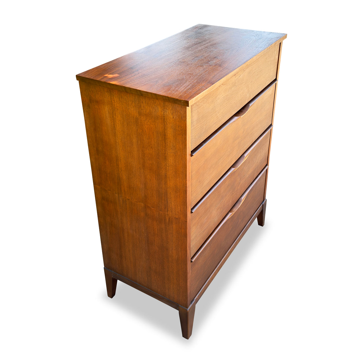 Walnut Highboy by Kaufman