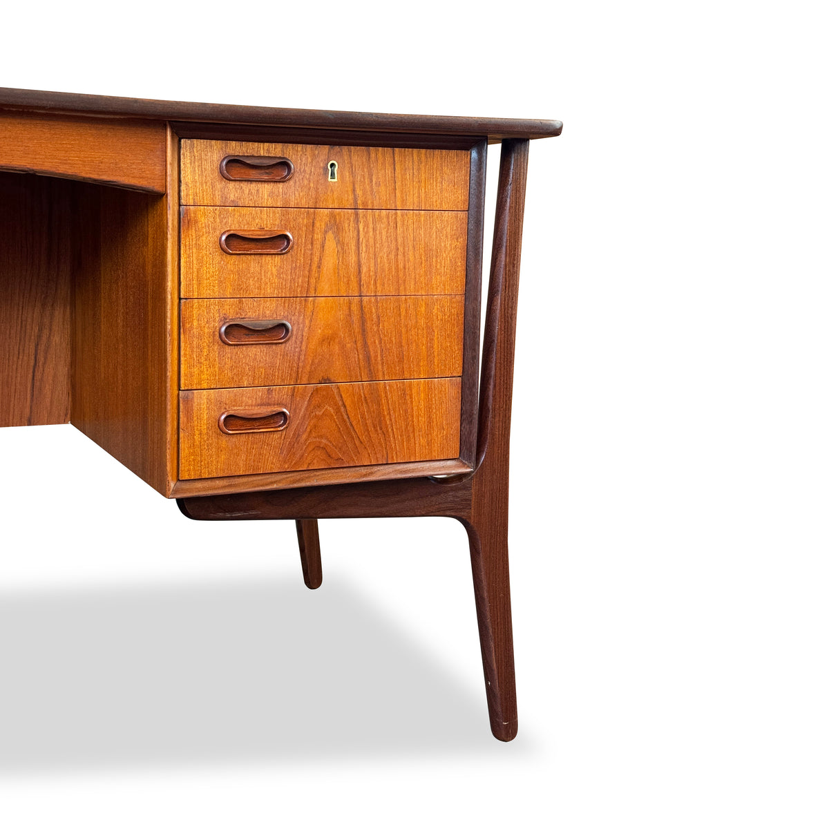 Teak Desk by Svend A Madsen