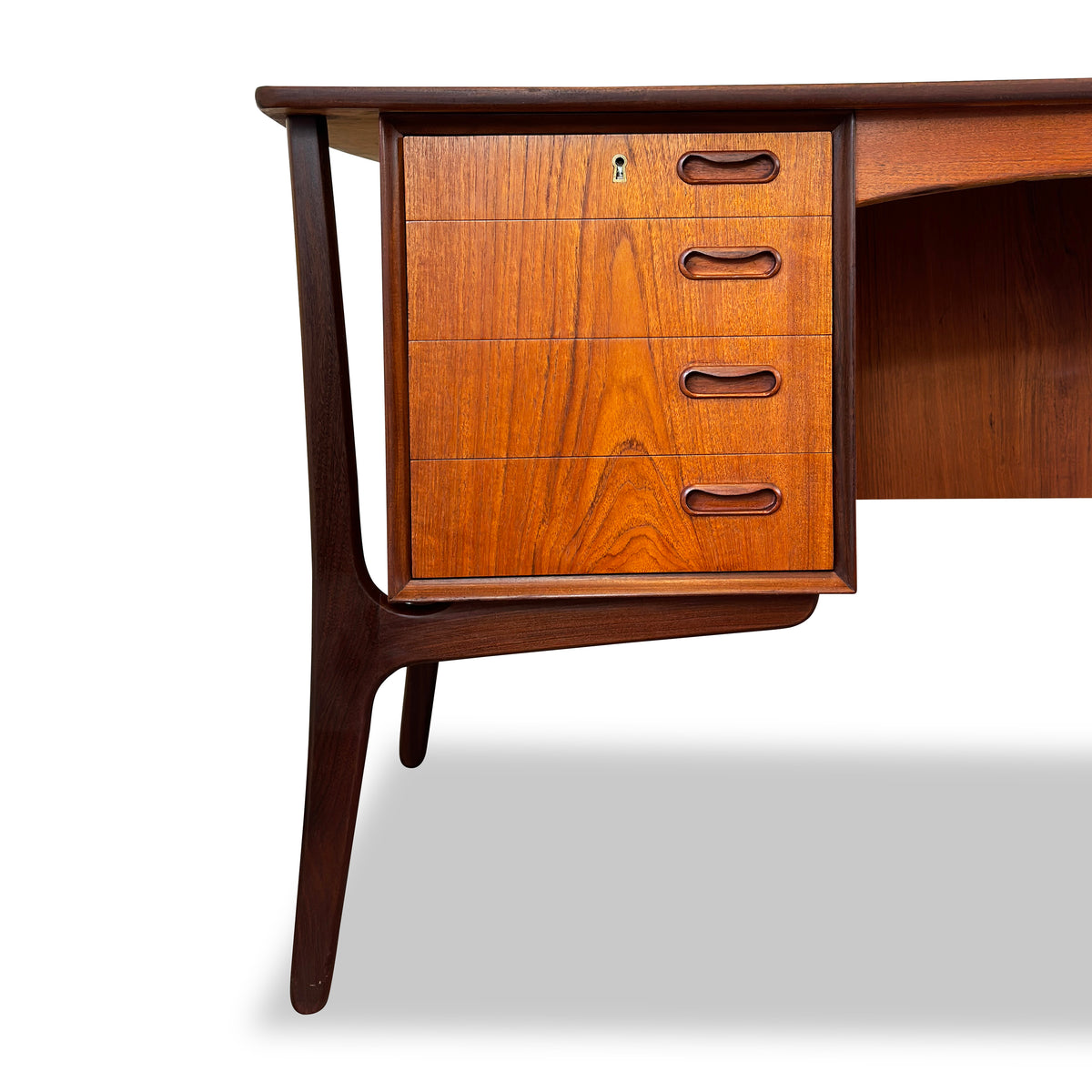 Teak Desk by Svend A Madsen
