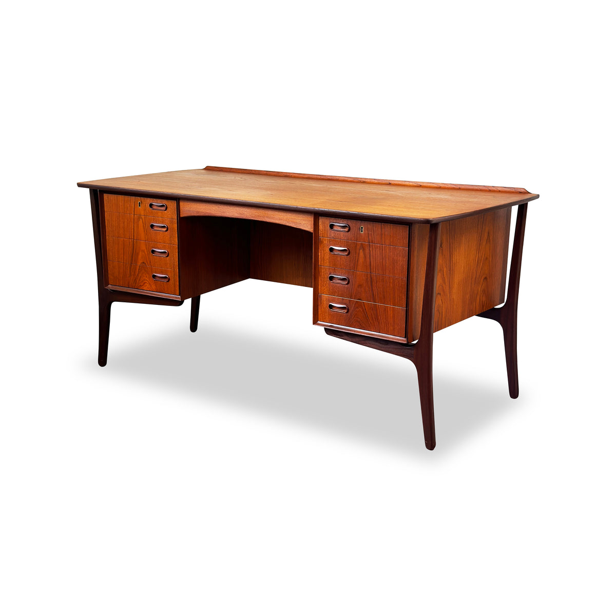 Teak Desk by Svend A Madsen
