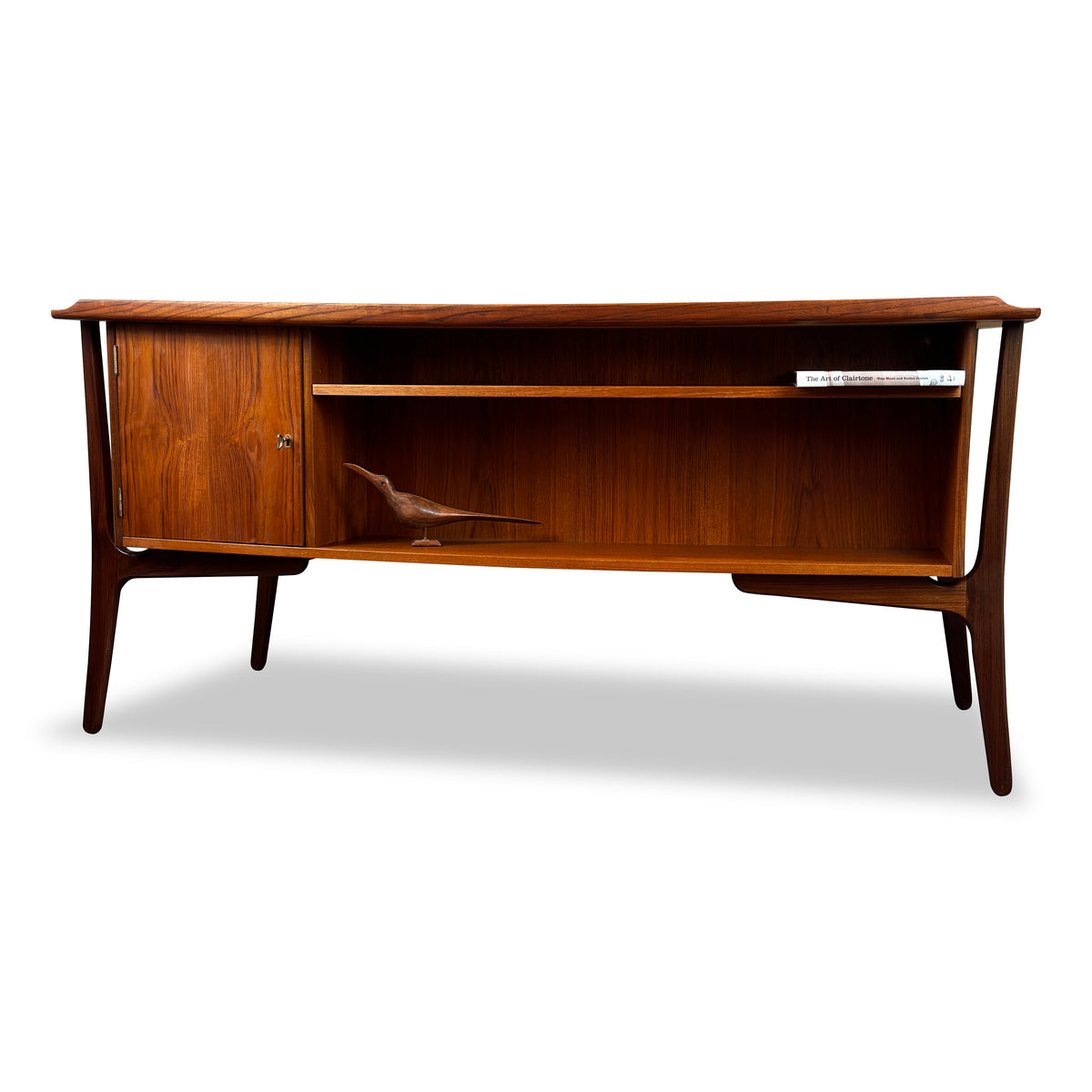 Teak Desk by Svend A Madsen
