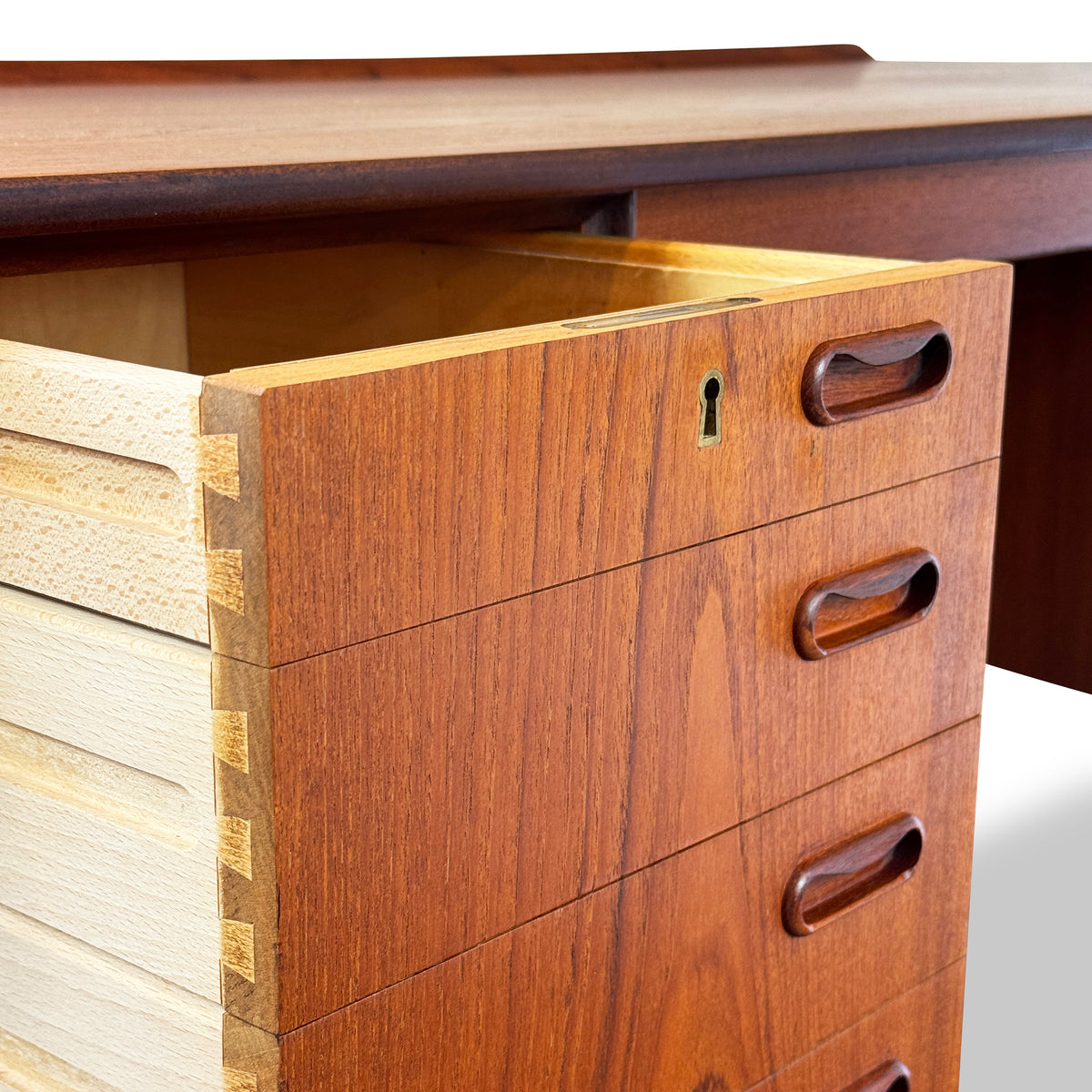 Teak Desk by Svend A Madsen