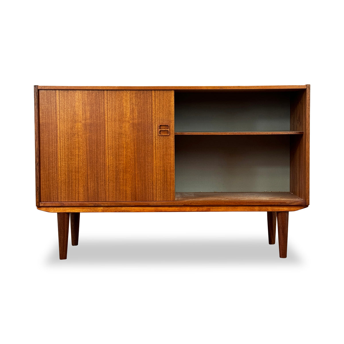 Compact Teak Sideboard
