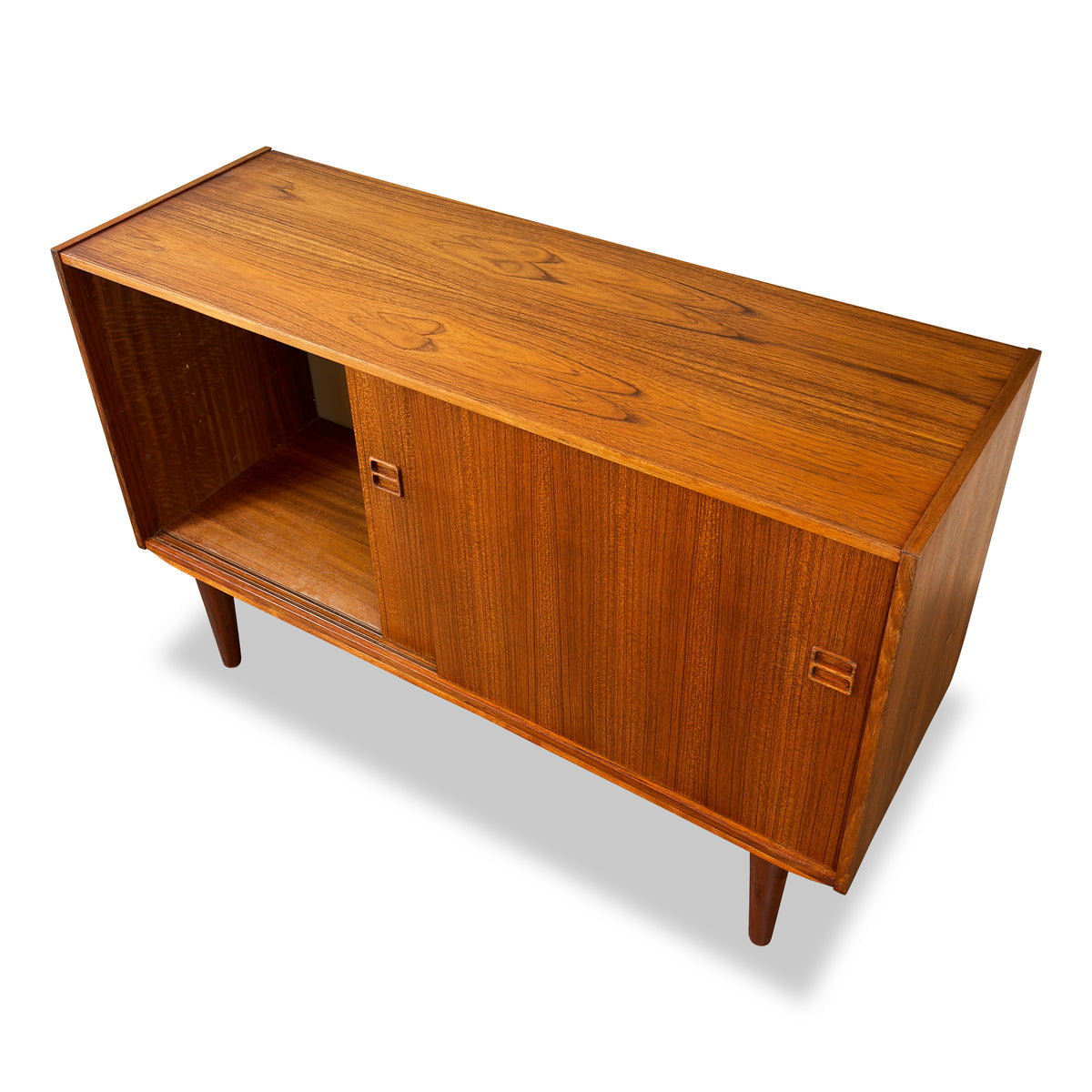 Compact Teak Sideboard
