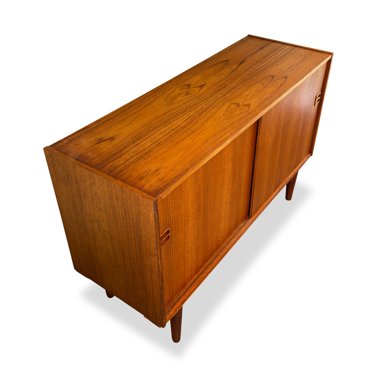 Compact Teak Sideboard