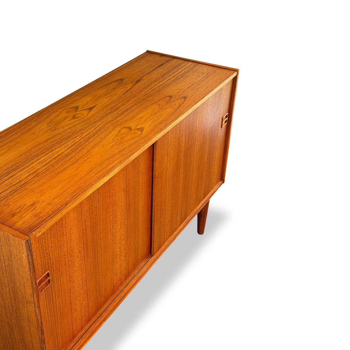 Compact Teak Sideboard