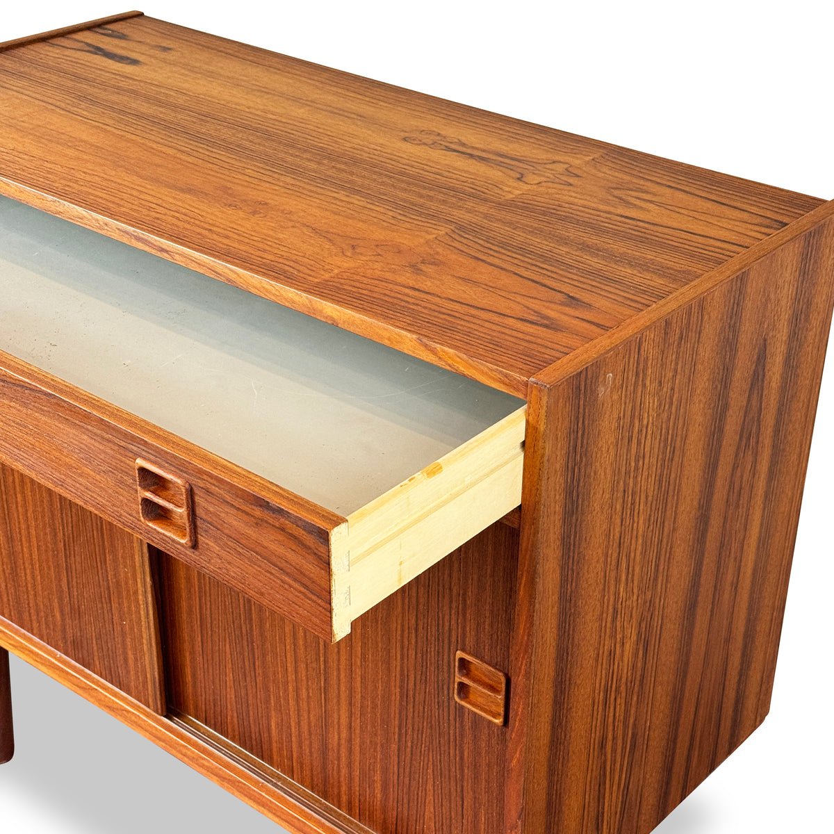 Compact Teak Sideboard